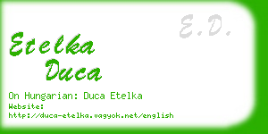 etelka duca business card